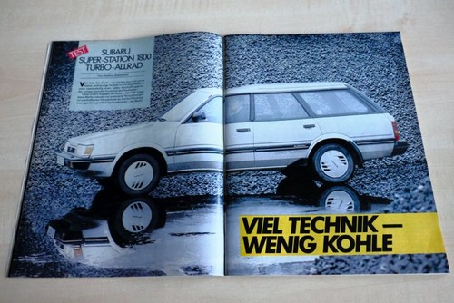 Mot 1988 subaru super - mot, 08/1988