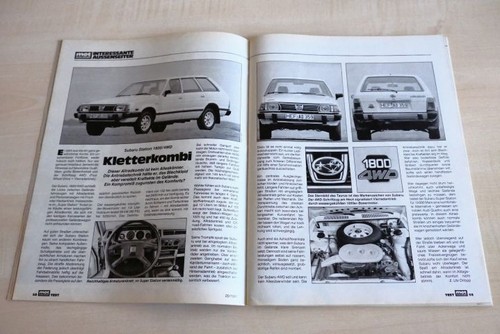 Mot 1981 subaru station - mot,
