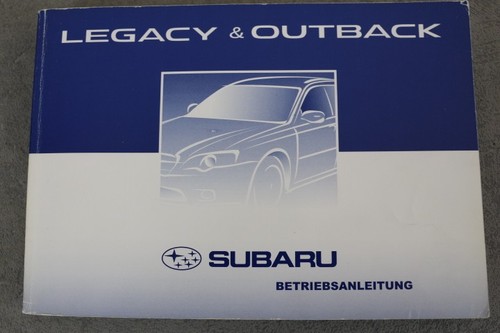 Subaru legacy outback - legacy,