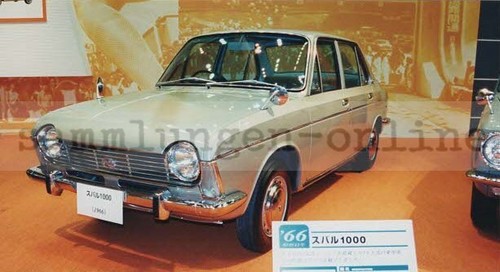 Subaru 1000 1966 foto - subaru,