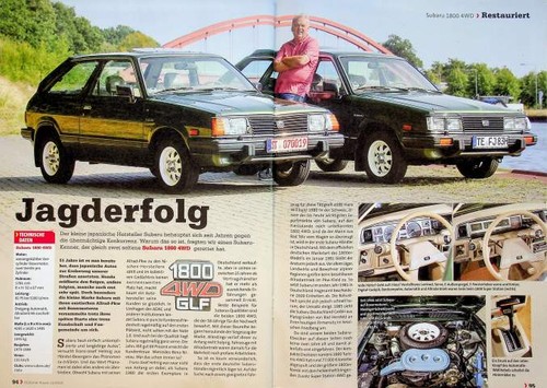 Oldtimer praxis 3210 - oldtimer, subaru