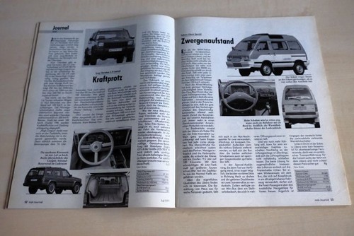 Mot 1991 subaru libero - mot, 16/1991