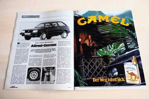 Mot 1983 subaru - mot, 4wd