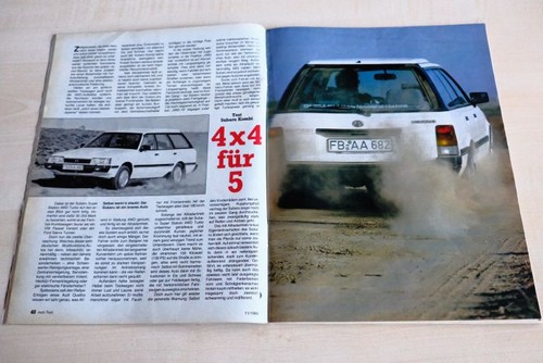 Mot 1986 subaru super - 11/1986,