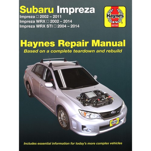 Subaru impreza 2002 2014 - impreza, wrx
