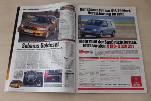 Auto bild 1999 subaru - bild, 10/1999