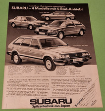 30. SUBARU Automobile 4 Rad