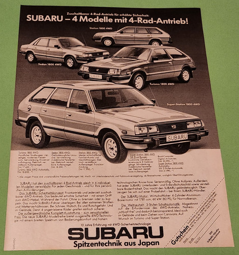 Subaru automobile 4 rad - automobile,